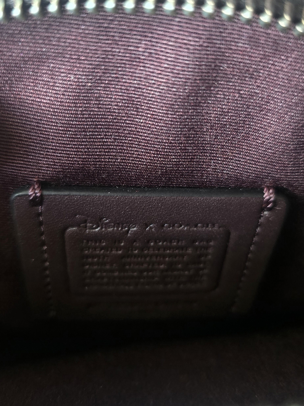 Disney For Coach Mickey Crossbody Bag - Picture 10 of 11